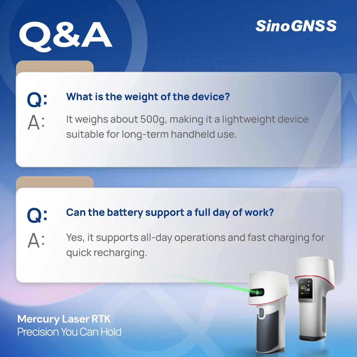 ComNav_Tech's tweet photo. Lightweight, flexible, and built for fieldwork.

Mercury Laser RTK supports Pole-Free and traditional RTK workflows with multiple connectivity options and image-associated records.

#SinoGNSS #LaserRTK #PoleFree https://t.co/EVKL2Nv7z5