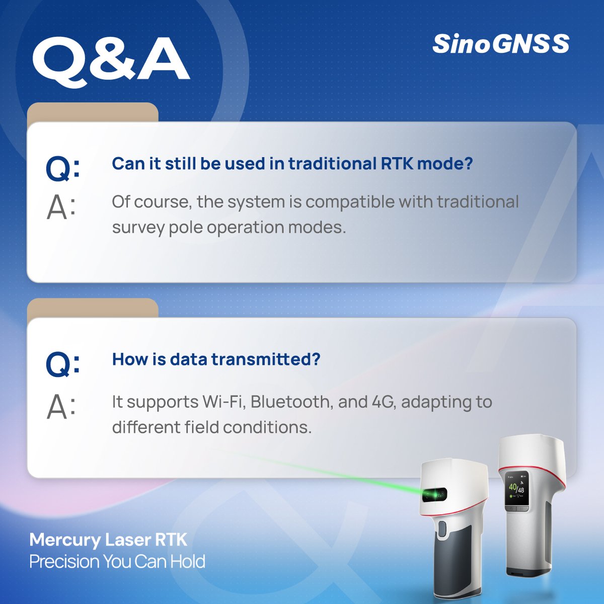 ComNav_Tech's tweet photo. Lightweight, flexible, and built for fieldwork.

Mercury Laser RTK supports Pole-Free and traditional RTK workflows with multiple connectivity options and image-associated records.

#SinoGNSS #LaserRTK #PoleFree https://t.co/EVKL2Nv7z5