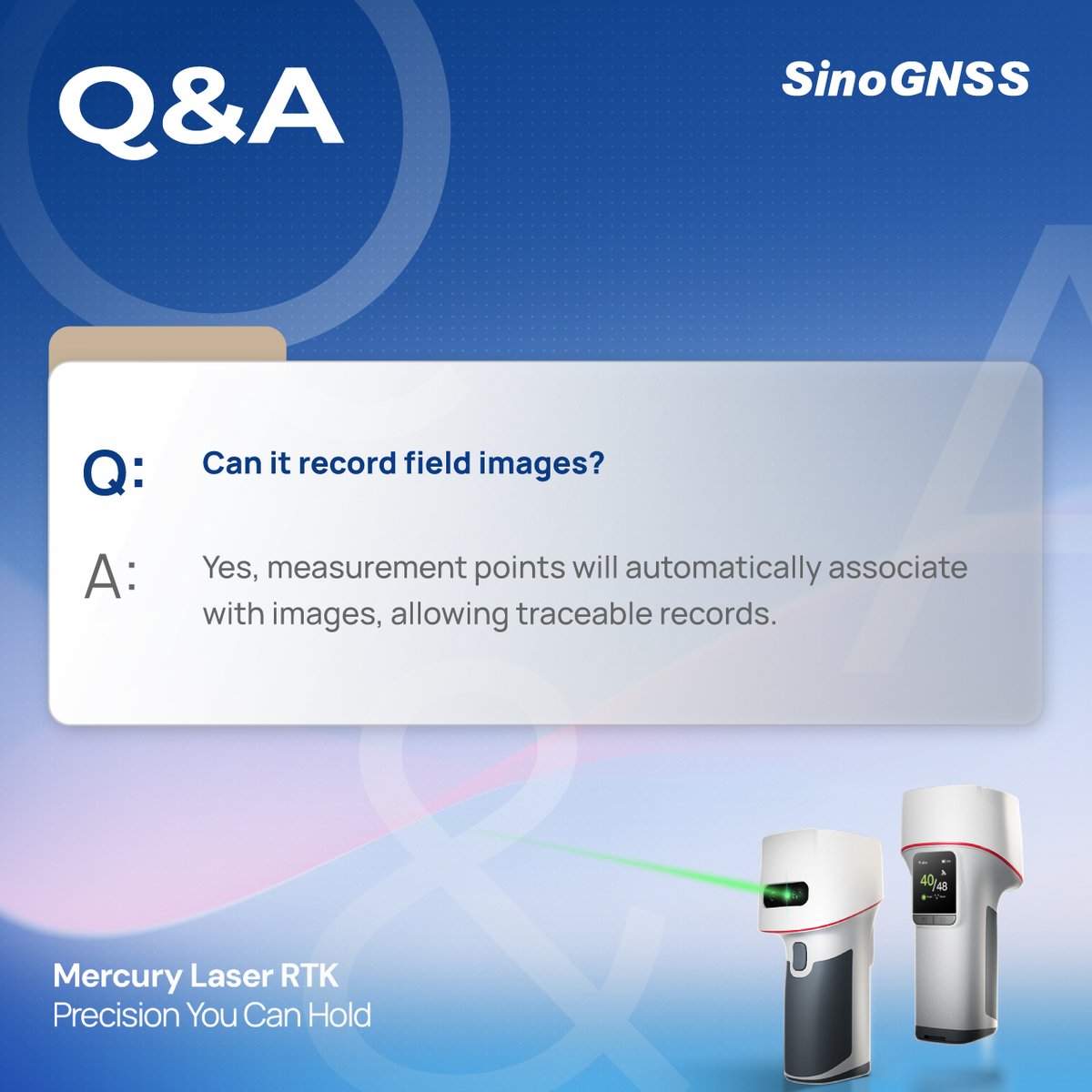 ComNav_Tech's tweet photo. Lightweight, flexible, and built for fieldwork.

Mercury Laser RTK supports Pole-Free and traditional RTK workflows with multiple connectivity options and image-associated records.

#SinoGNSS #LaserRTK #PoleFree https://t.co/EVKL2Nv7z5