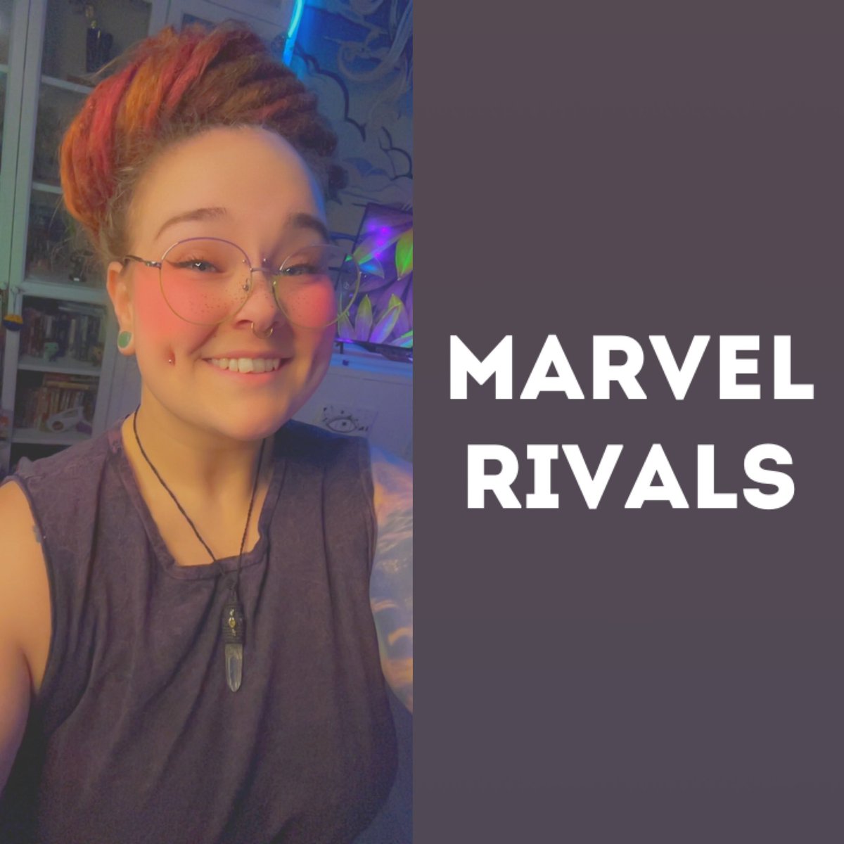 SpaceyAlienbb's tweet photo. Late but ‼️LIVE‼️

Playing @MarvelRivals QP &amp; Comp tonight, might throw a lil blood hunt in there too 😏

Tap this⤵️⤵️⤵️
https://t.co/ueXR5OzGVA

@kick #KickStreaming #PickKick #PathToVerified #MarvelRivals #SquirrelGirl https://t.co/vvqKNPQyJU