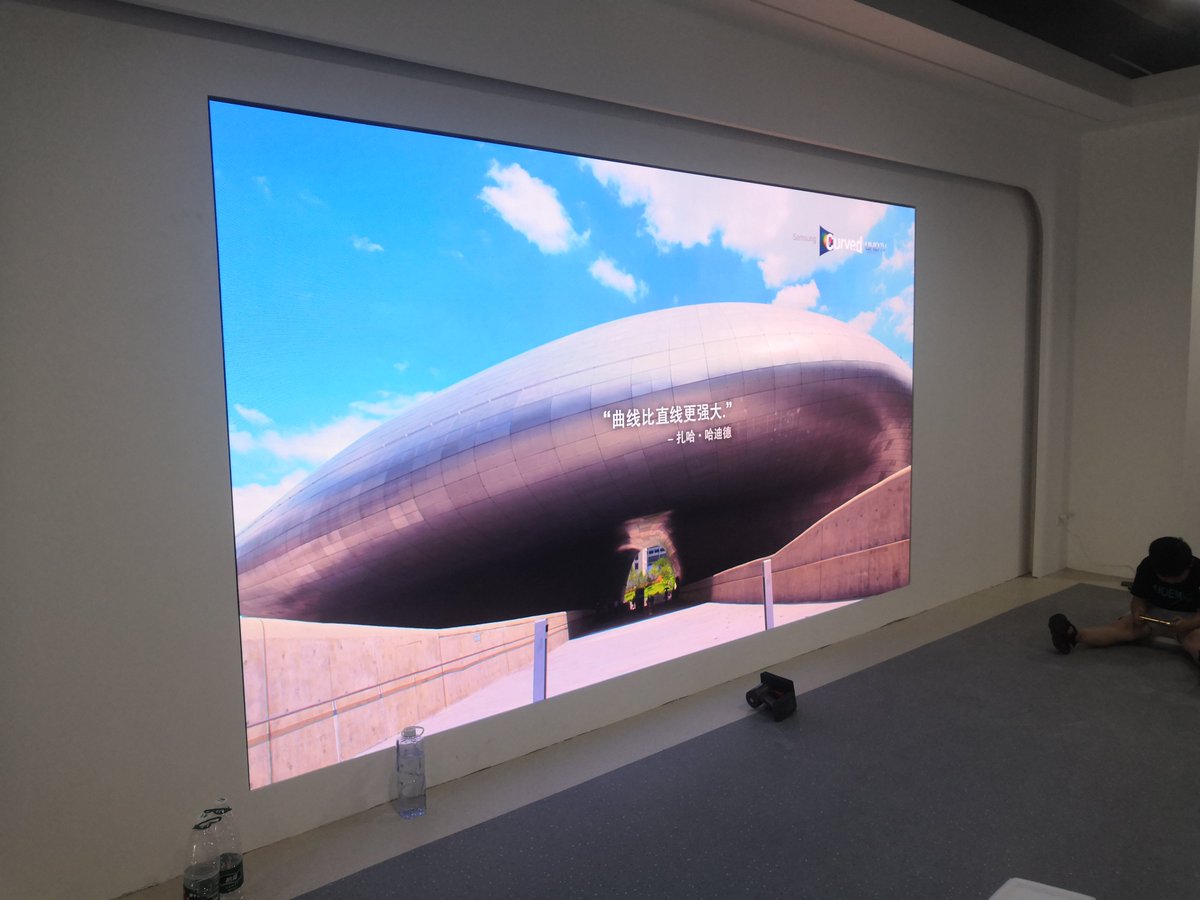 Rachel_yu433's tweet photo. 163'' Wall-mounted LED Interactive Board, P0.9 COB LED Video Wall, with 3840x2160 Resolution, Looks Great. #ledvideowall #ledboard #ledsign #RACVISION https://t.co/m4Oa6mgGI1