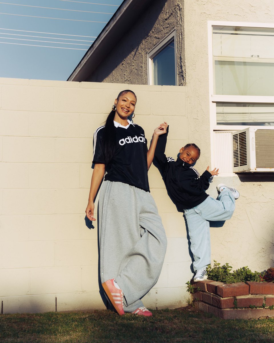 innerg_the1's tweet photo. My son Sol + I for the “Old Rose” Superstar by @adidas x @MENACEWORLDWIDE 💓💐 https://t.co/F4FIhLboT5