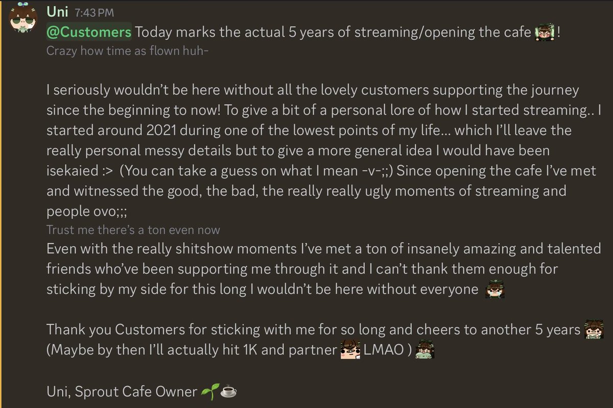 Uni 🌱☕️ | Sprout Cafe Owner tweet media