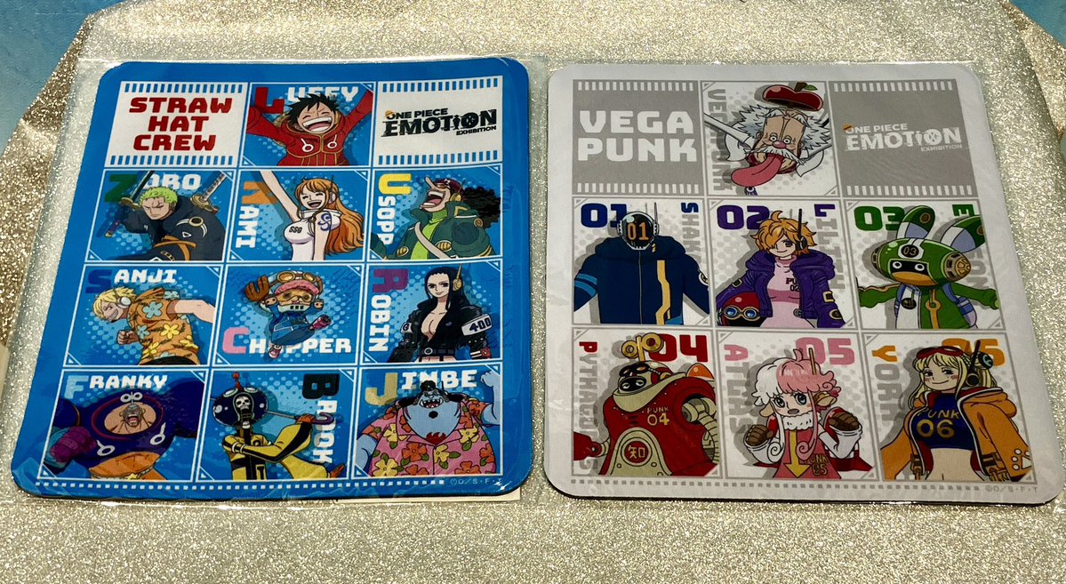 再入荷】 ONE PIECE EMOTION ・マウスパッド 麦わらの一味 【おすすめ