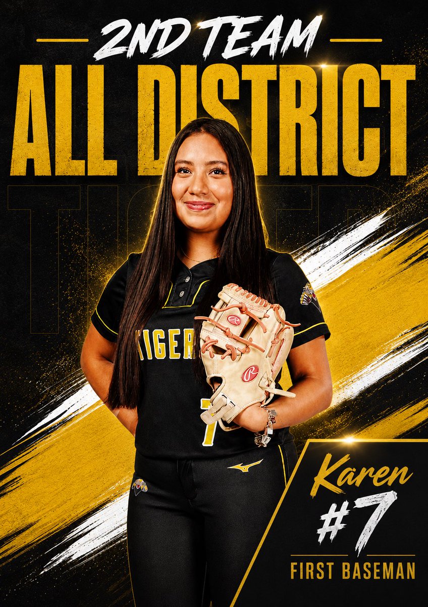 SWTigersoftball's tweet photo. Back to back All-District pick!!
@sbisdathletics 
@SwhsClub 
@SpringWoodsHigh 
@CoachRohrs https://t.co/k8fAHn6zse