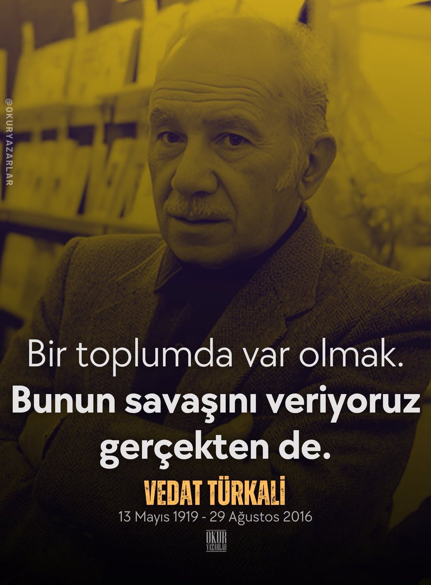 okuryazarkafe's tweet photo. Vedat Türkali https://t.co/0oNXzgODBn