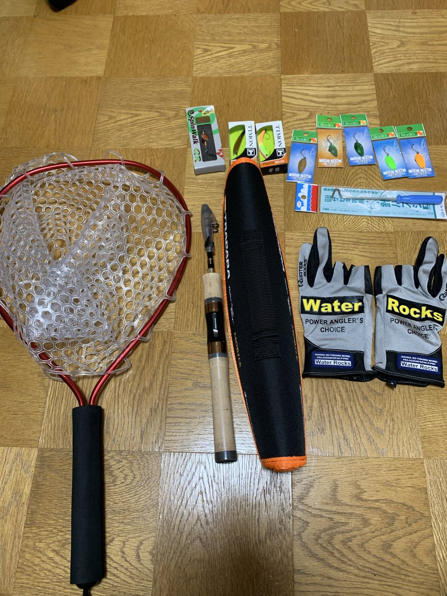 TKyaman's tweet photo. またアレコレ釣具を買ってしまった😅 https://t.co/vWT0UcJQrw