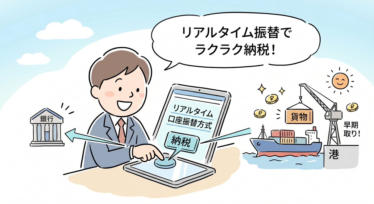 acj2002_co_jp's tweet photo. 解説ページの目次

1.リアルタイム口座振替方式とは
2.最初に確認すること
3.輸出入者コード取得方法
4.リアルタイム口座申込方法
5.まとめ
6.よくあるご質問

#輸入ビジネス #リアルタイム口座 https://t.co/N66veSzoee