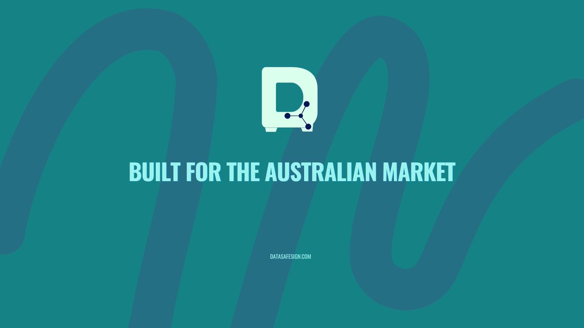 DataSafe_Sign's tweet photo. DataSafe-Sign was built for Australian law, Australian privacy   requirements, and Australian businesses. There's a real difference.   🔐
 
    https://t.co/Z8duK7KEYh #DataSafeSign #AustralianBusiness https://t.co/1bTvQrwrQU