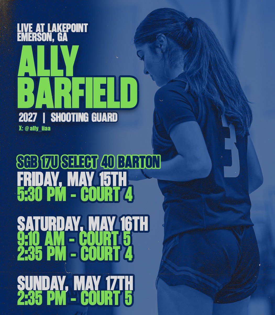 Ally_iiaa's tweet photo. Tournament this weekend! 

@sgb_club @ThePelhamWayWBB https://t.co/AaqzVB0BRS