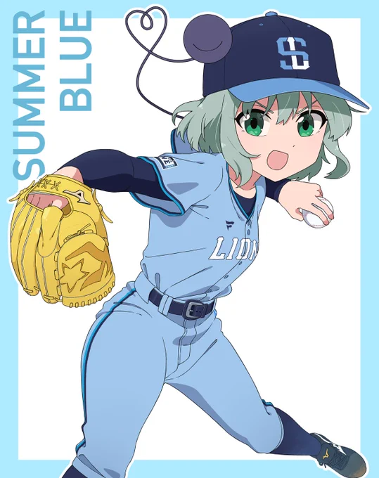 #5月14日はこいしの日 そろそろ別ユニフォームver.のこいしちゃんも描きたいですね。