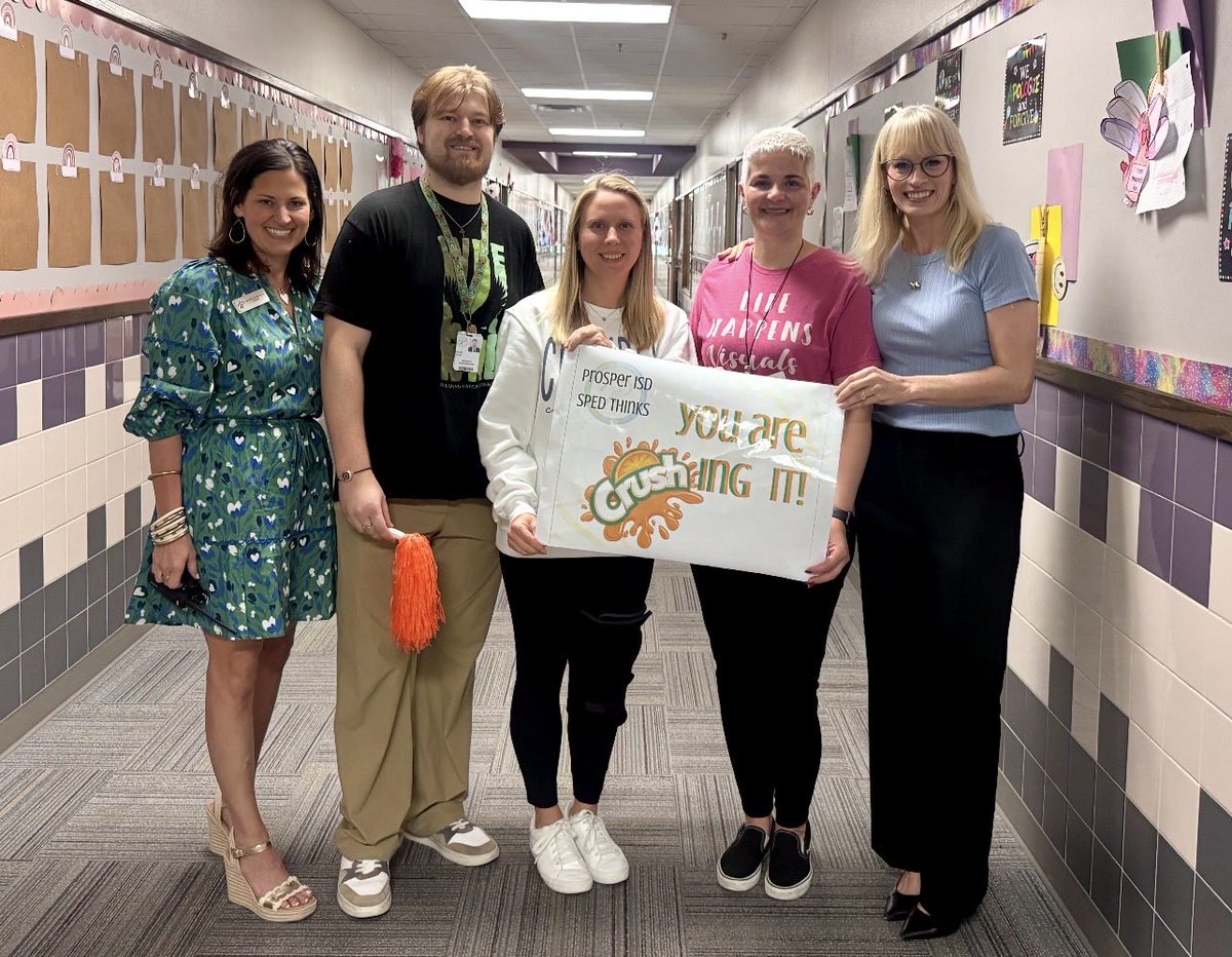 prosper_special's tweet photo. Alma Wells (BTC Paraprofessional at @windsongelem) is CRUSHING IT! Alma is such a consistent and comforting presence for students. She is skilled at building strong relationships with them, while also maintaining expectations and challenging them to grow. Alma is a team player who can be relied upon even in the most challenging situations. Thank you for being such a valuable part of the Windsong team, Alma!
