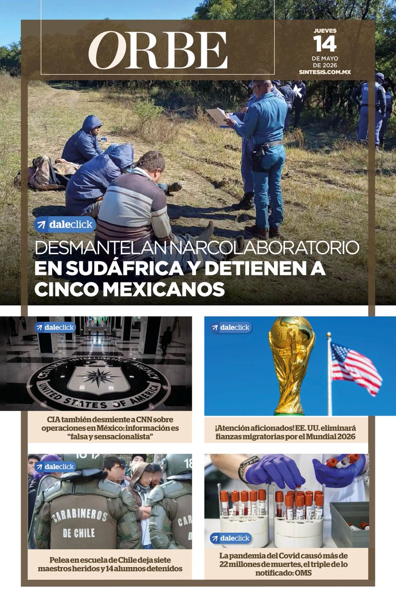 Periódico Síntesis tweet media