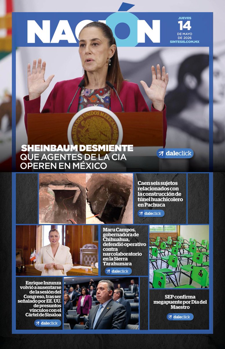 Periódico Síntesis tweet media