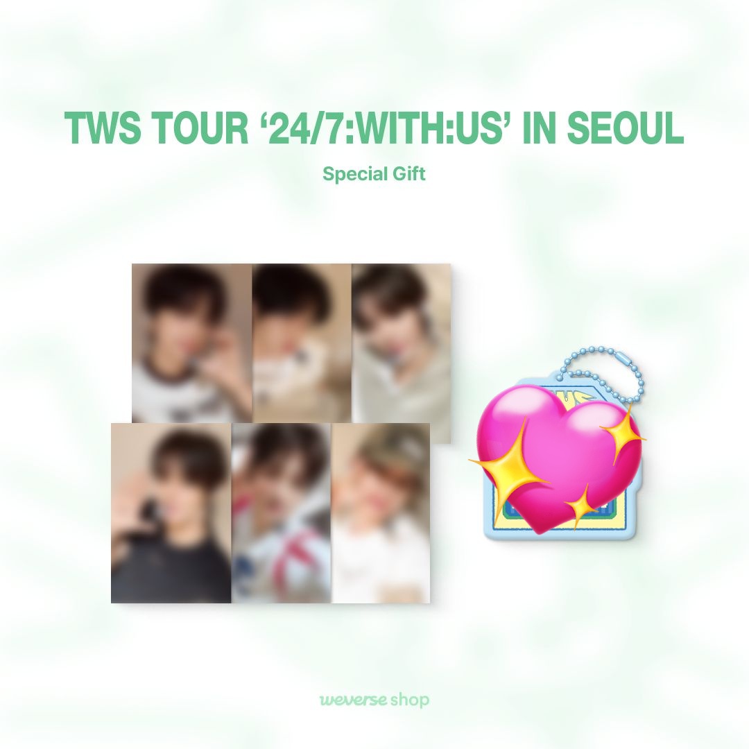 TWS 24/7:WITH:US in Seoul weverse Global 特典 トレカ 共同購入 代行