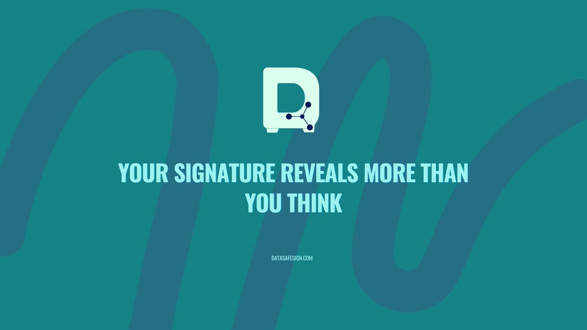 DataSafe_Sign's tweet photo. Bold strokes = confidence. Tight loops = precision. Whatever   your style, Australian law requires more than the signature itself — it needs   a verified, auditable record. ⚖️
 
    https://t.co/Z8duK7KEYh #DataSafeSign #LegalTech https://t.co/SKnf7JXOiB