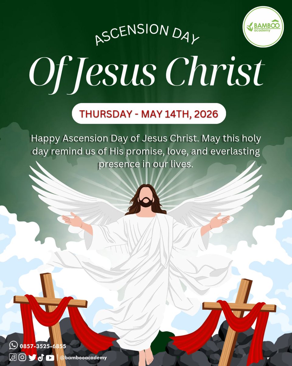 boomy2018's tweet photo. Today, we reflect on a sacred moment that brings eternal hope to the world. His Ascension is not a departure, but a promise—a testament to His enduring love and guidance for us all. ✨🕊️

​Let us walk in faith, guided by His light, and share His love with those around us. 🌈✨ https://t.co/bKR1OlkJ3B
