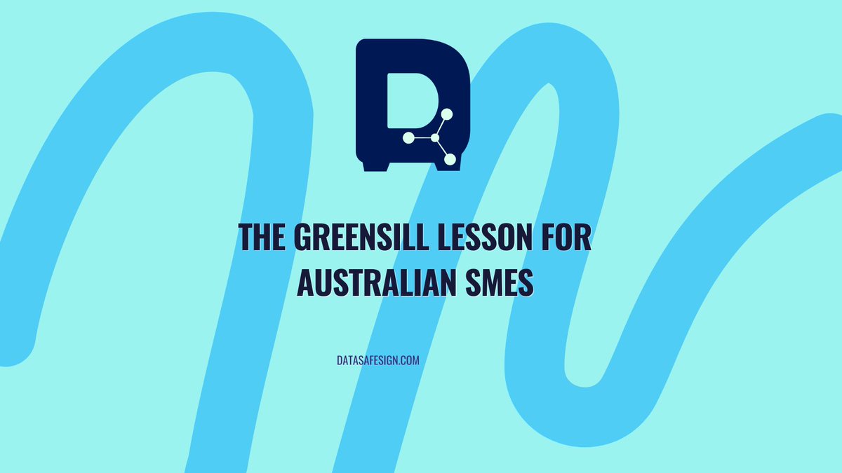 DataSafe_Sign's tweet photo. Greensill lost billions over undocumented agreements. Australian   businesses and law firms face the same risk at every scale. An audit trail   isn't optional. ⚖️
 
    https://t.co/Z8duK7KEYh #DataSafeSign #RiskManagement https://t.co/9xdEQJ7Tpa