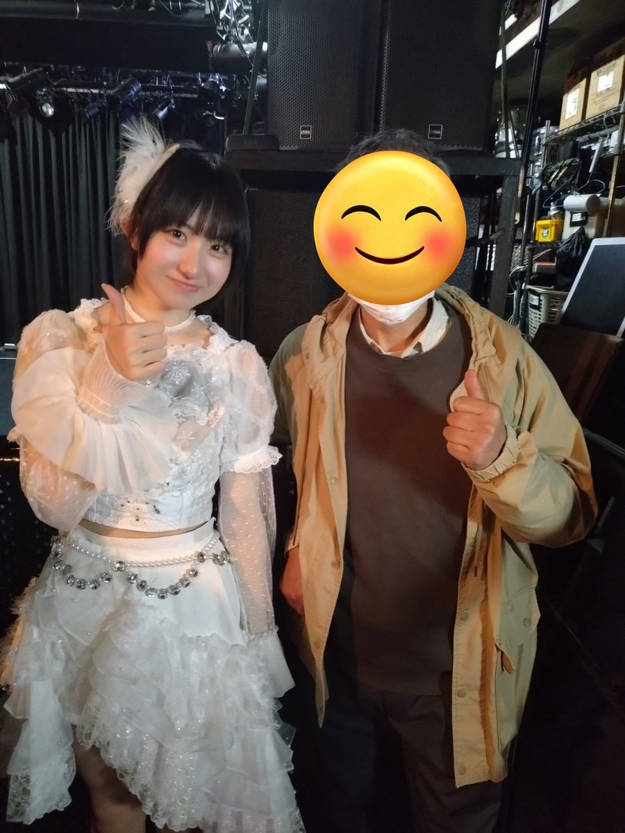 5/13 #かすみ草とステラ 4期生お披露目ライブ特典会 #比賀ハル さんと