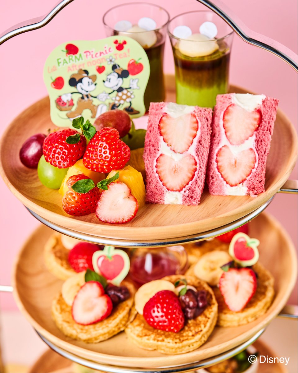 📣〜6/3まで📣 いちごと恋するピクニック❤️春限定アフタヌーンティー