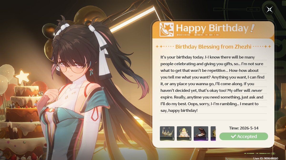 rapiizu's tweet photo. It's my birthday, I log on just to see Zhezhi😍😍 https://t.co/n8y1p5dw3z