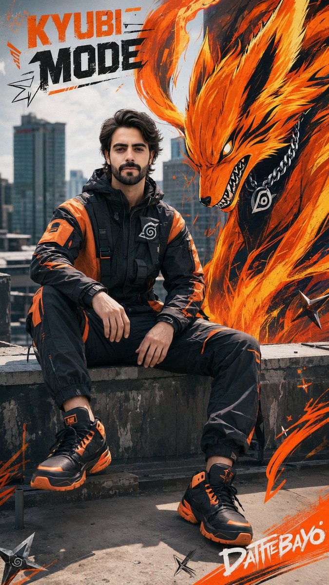 Futuristic Sportswear Campaign Portrait