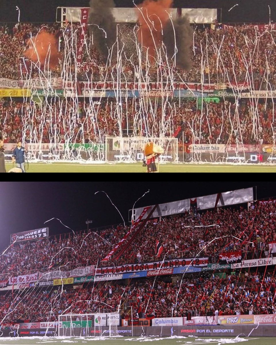MuroAlajuelense's tweet photo. Este club se vino abajo desde que unos abuelos de los palcos norte pidieron que quitaran a la 12 de ese sector porque les daba ansiedad https://t.co/dVVxKV1ZPJ