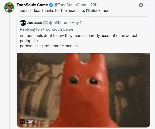 ToonSouls Game tweet media