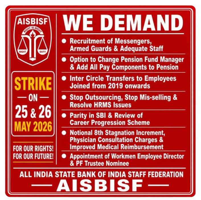 ReddyMahender13's tweet photo. #justiceforsbiemployees https://t.co/GlyraR0Dpe