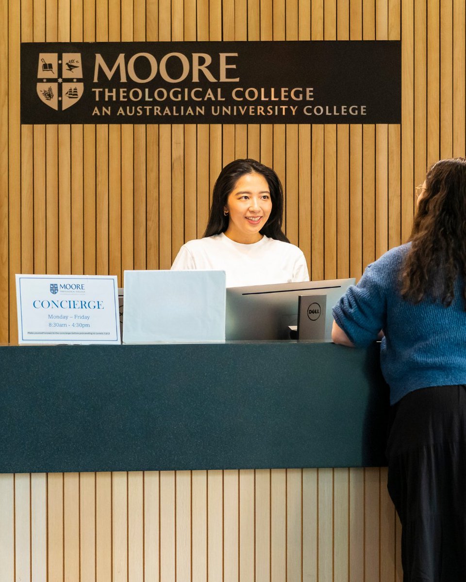 MooreCollege's tweet photo. Moore Theological College is seeking a friendly and professional Concierge to join our Operations team in a temporary full-time role for up to 12 months.

Based in Newtown, this role is a key point of contact for visitors, enquiries and campus operations, helping support the life and ministry of the College through excellent service and administration.

If you have strong customer service and administrative experience, enjoy working with people, and would love to contribute to a Christian community focused on gospel ministry, we’d love to hear from you.

Applications close Tuesday 26 May, 5pm AEST.
Learn more and apply: https://t.co/mk9ELdRGzn
