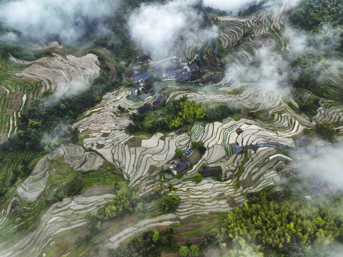 FlyOverChina's tweet photo. Picturesque engineered landscapes in Hunan Province, central China.
By the way, do you know what kind of topography this is? Leave your comments below.
#flyoverchina #chinatravel #amazingchina https://t.co/qeiAFgIRzi