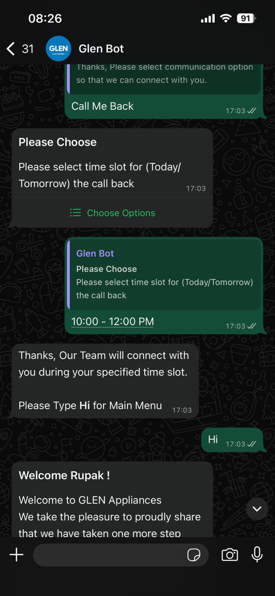 rupaklsarkar43's tweet photo. @Glen__India what sort of pathetic behaviour is this? Raised multiple request for a call back! It’s been more than a week but no call yet!And guys under the so called free warranty period, they will charge you twice for any free repairs! Pathetic! https://t.co/11Eot8ipeY