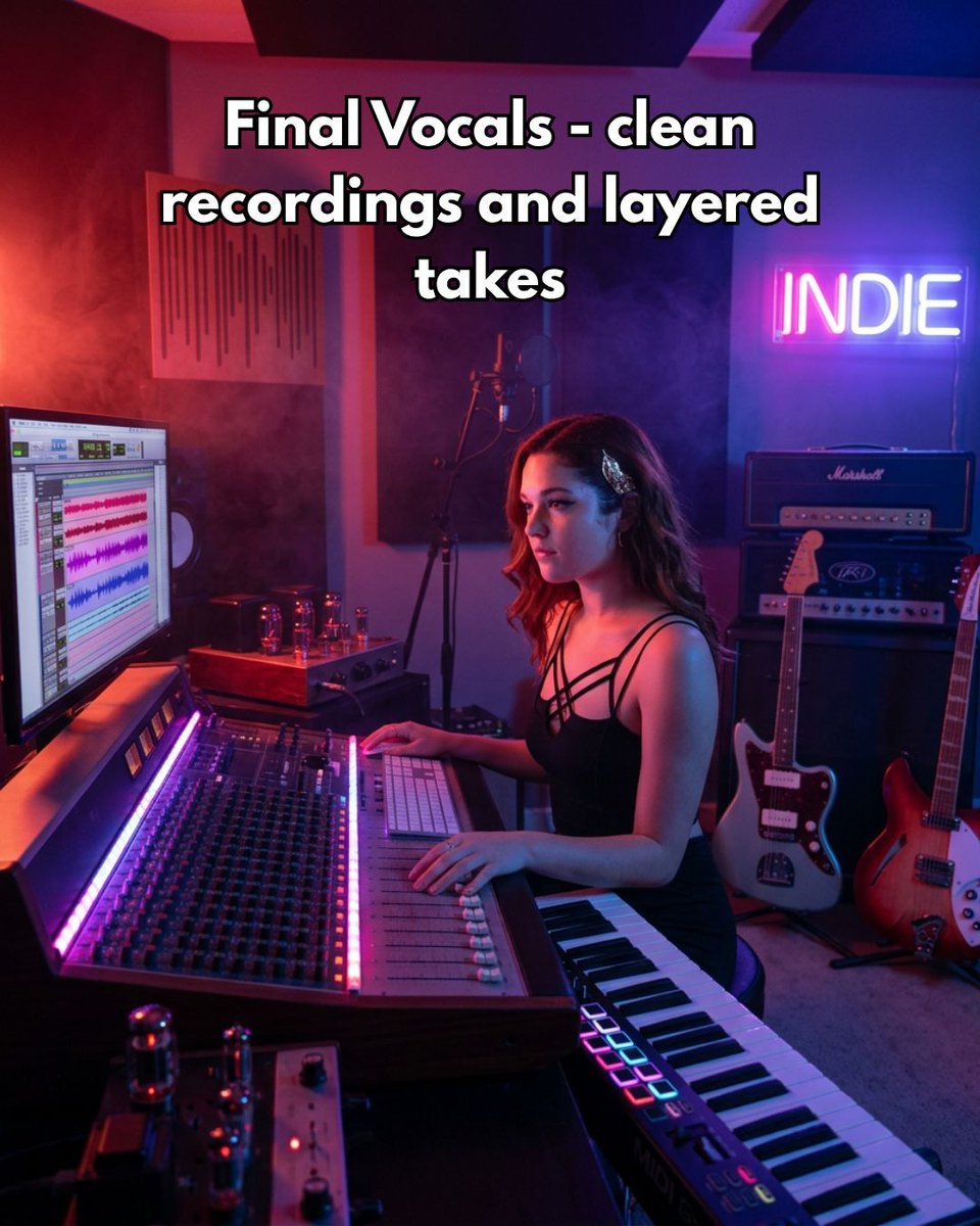 EtheliaRecords's tweet photo. A song can change so much before it ever officially releases 🎧
Learn more about how we can support your journey as a #indieartist at https://t.co/18XMibPHUP
Follow us for more #songwriting tips! https://t.co/Tw65BO901u