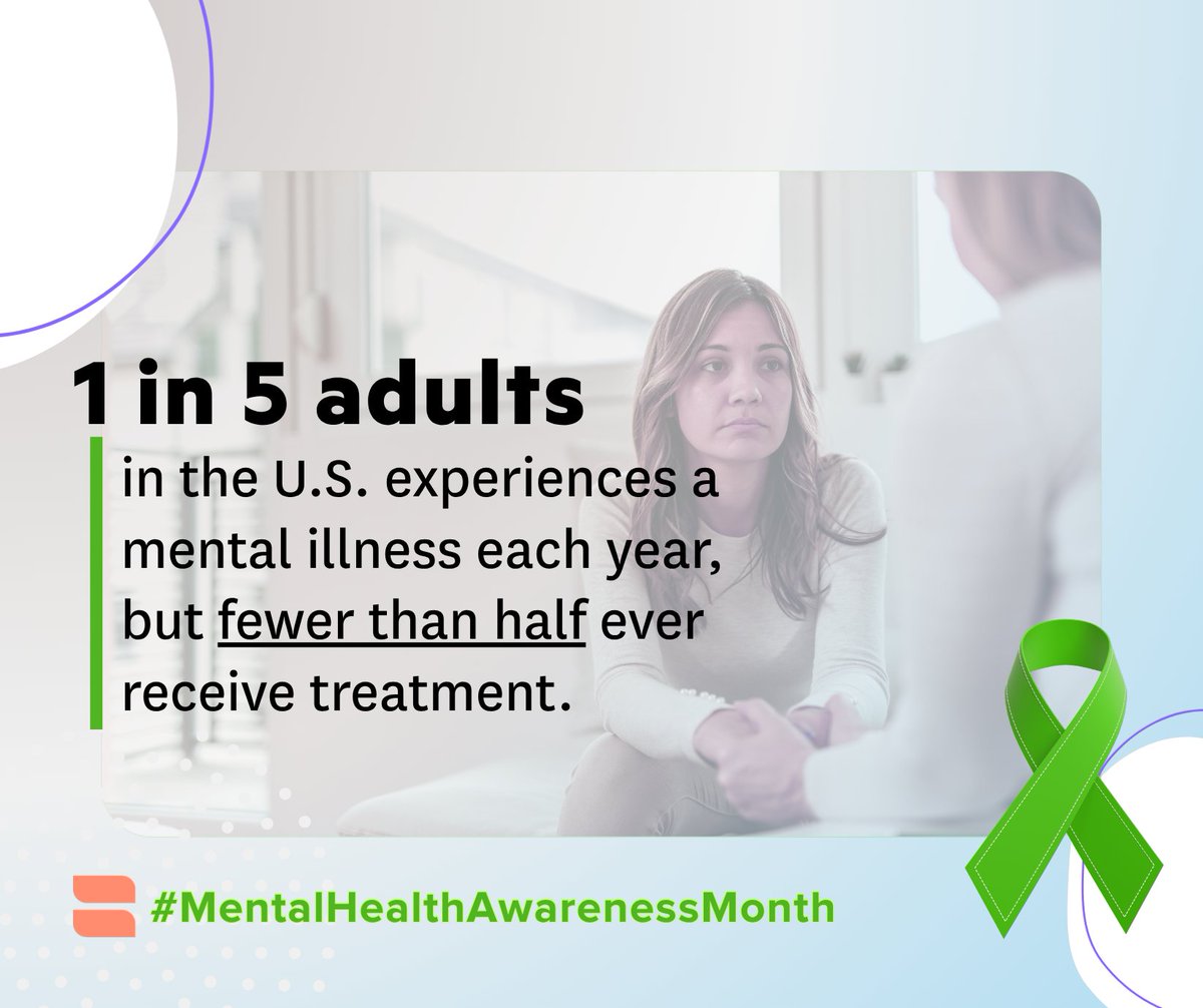 Alleva_emr's tweet photo. It's time to break the stigma.💚 Mental Health Awareness Month is the perfect time to remind your community that help is available.

To every clinician, counselor, and care team showing up for clients in their hardest moments, we thank you. https://t.co/DX7ik95L1T