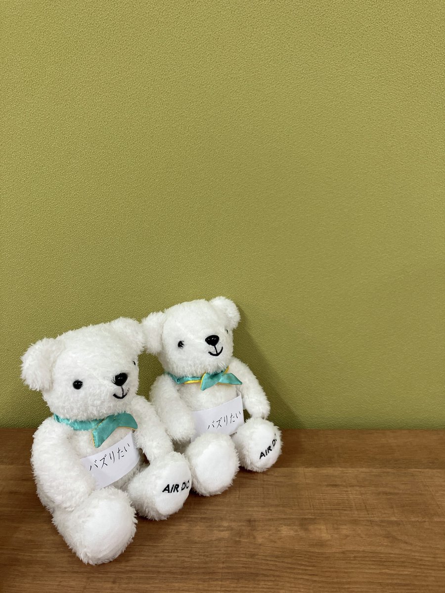 airdo_hokkaido's tweet photo. Xって、気がついたら仕様が変わるし、ふぉろわーさんが減ってしまうこともあるし、ベア・ドゥといつも難しいね！なんて話してるんですけど、それでもやっぱりいつもリプをくれたり、いいねを押してくれたりする皆さんのおかげで楽しくやっています • ᴥ •

ふぉろわーさんがもっと増えてほしいなんて贅沢はいいません！いつも皆さんが見ていてくれているだけで嬉しいのです！ね！ベア・ドゥ？💭