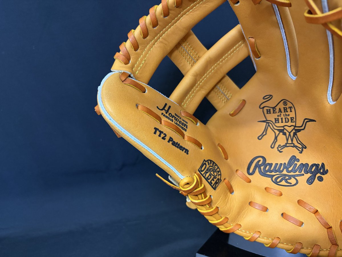 すみれスポーツ #rawlings # horweenleather #オーダーグラブ