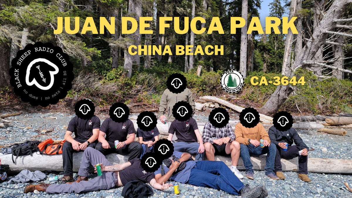 BSradioclub's tweet photo. Last minute announcement:

We're going back, baby!!!

A trip two years in the making and a rebound from the VE7 May Long weekend nightmare in 2025...

#POTA #hamradio https://t.co/SM0xaPjmG8