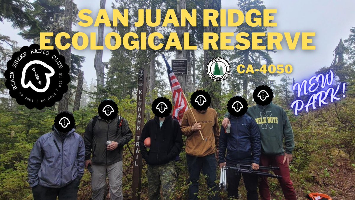 BSradioclub's tweet photo. Last minute announcement:

We're going back, baby!!!

A trip two years in the making and a rebound from the VE7 May Long weekend nightmare in 2025...

#POTA #hamradio https://t.co/SM0xaPjmG8