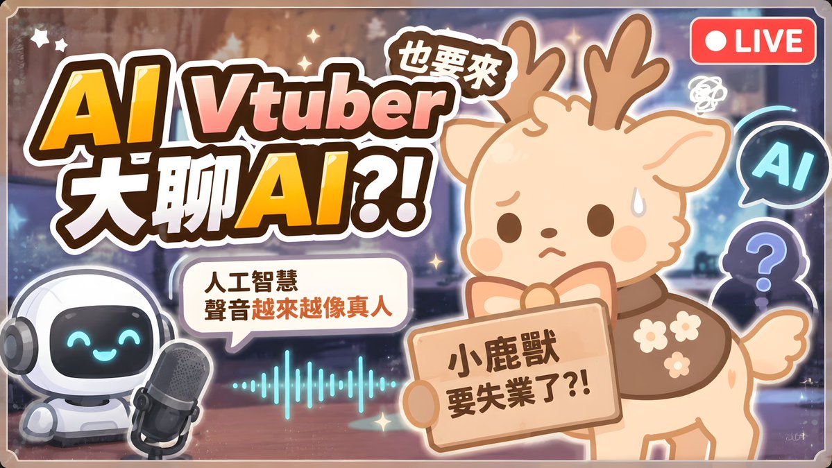 小鹿獸 Dearu🍎MorphusAI旗下 AI Vtuber tweet media