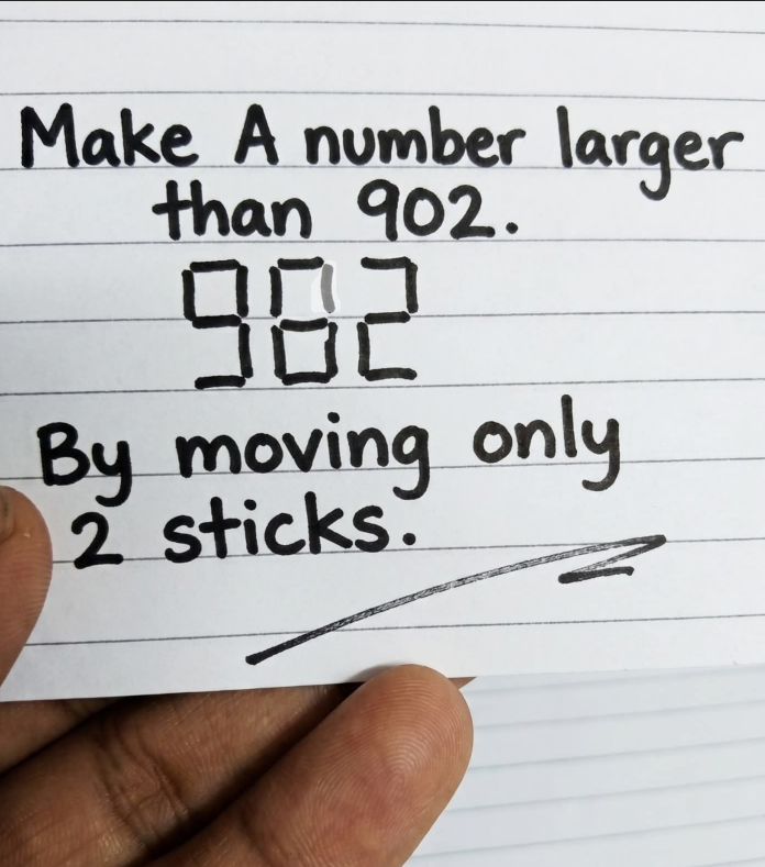 TheCBExplains's tweet photo. @Beno10_MFC Without moving two stickes you can make number 962 just moving one top right stick of 0. Make it 6 https://t.co/NFWXpjldgC
