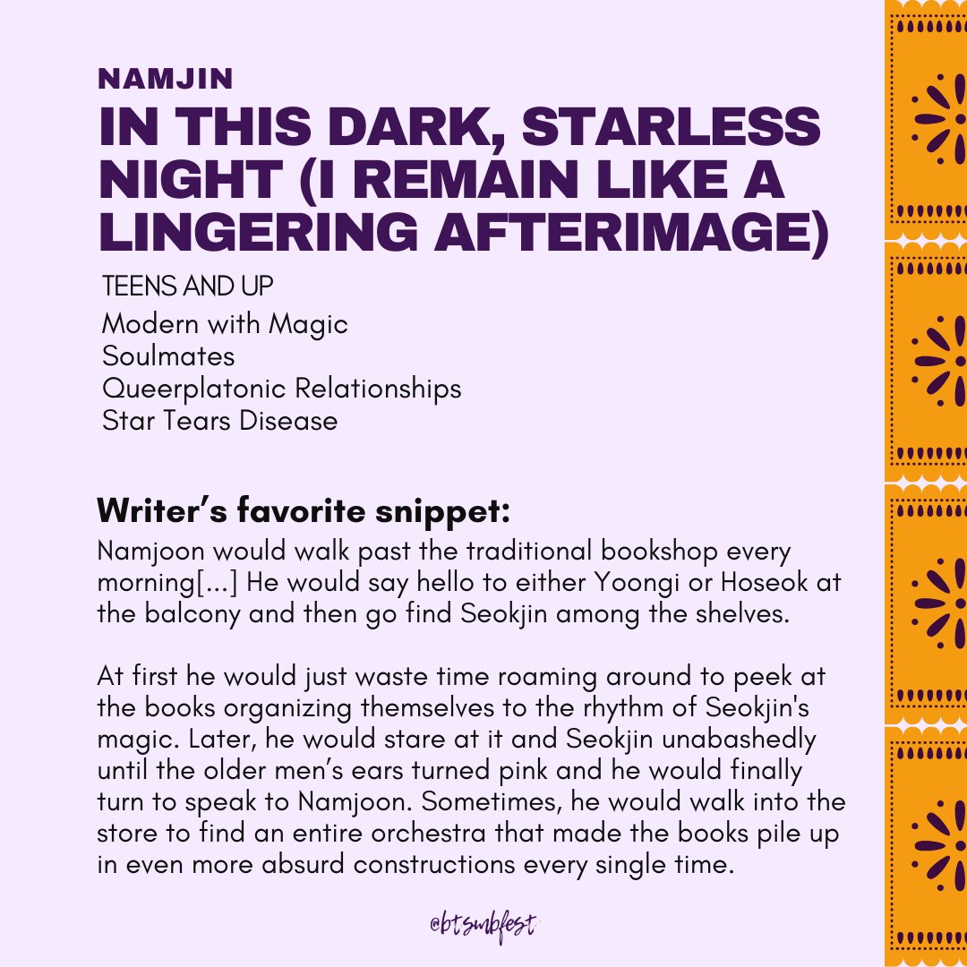 BTS MB Fest 2.5 | Fic reveals!! tweet media