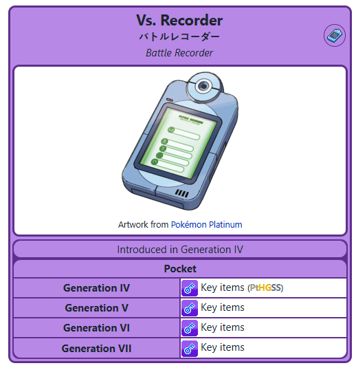 KonanRabbit's tweet photo. @rasenburst @YamiMajic_ @HeRoicRaideN You can't be saying that if stuff like the Vs. Recorder was a thing since HG/SS

Also, slightly different from Pokémon, but Smash exists in 3ds and it does indeed allow you to save replay data on it. https://t.co/hWqykevzPq