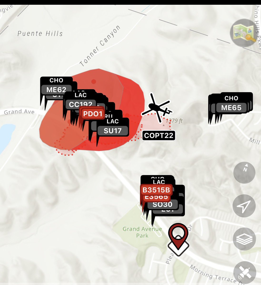 CAL FIRE BDU tweet media