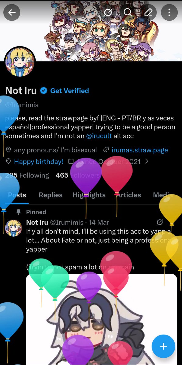 Iruversary today! tweet media