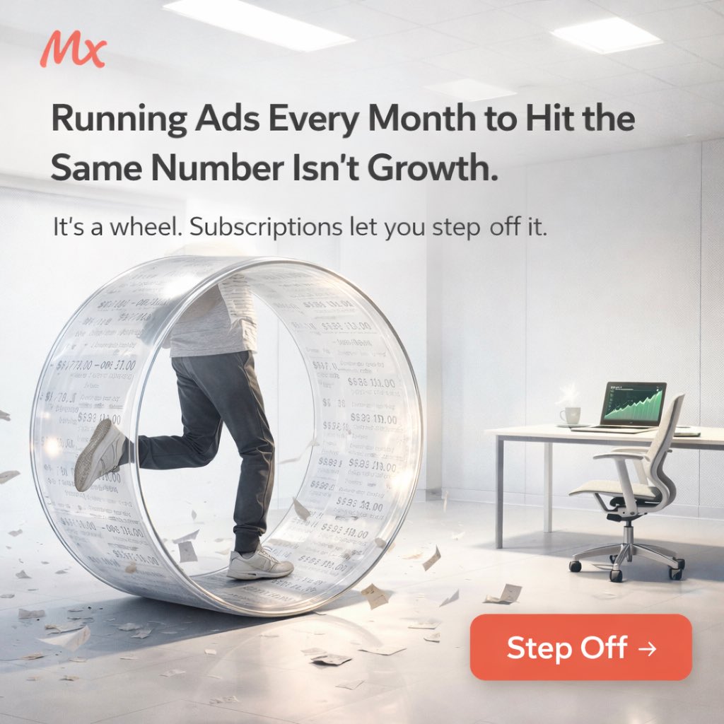 modulox_io's tweet photo. They say once you start owning your subscribers you never go back

Why would you? 

Your competitors are able to outspend you every month because they know $MRR is guaranteed before even spending on ads https://t.co/5YUrfA4XOp