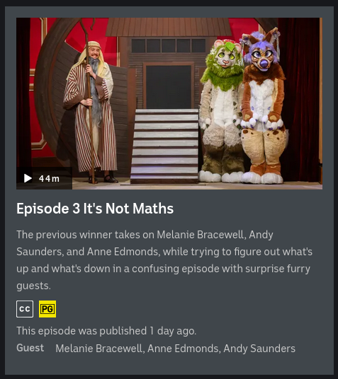TechGamesPlus07's tweet photo. Well congrats to the two furs that made it onto last night's episode of Guy Montgomery's Guy Mont Spelling Bee on the ABC https://t.co/JfsdUFilFm