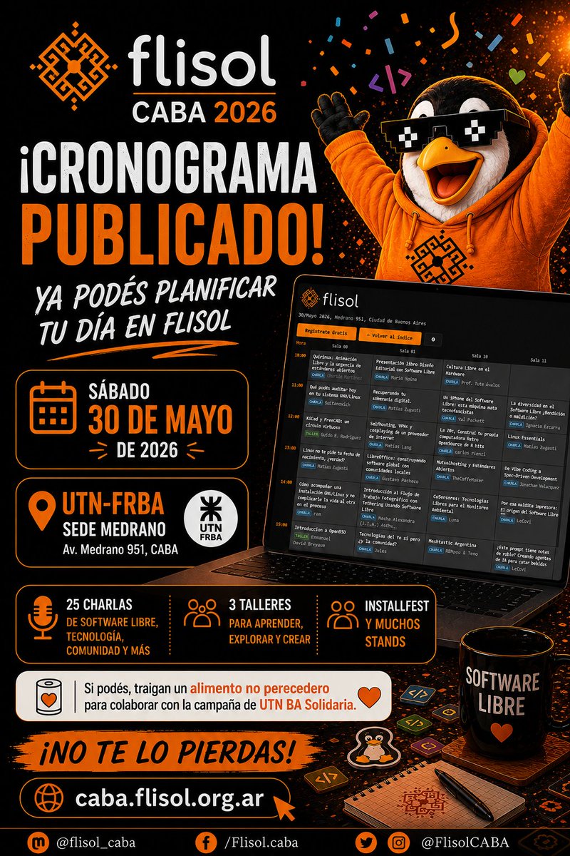 Flisol CABA tweet media