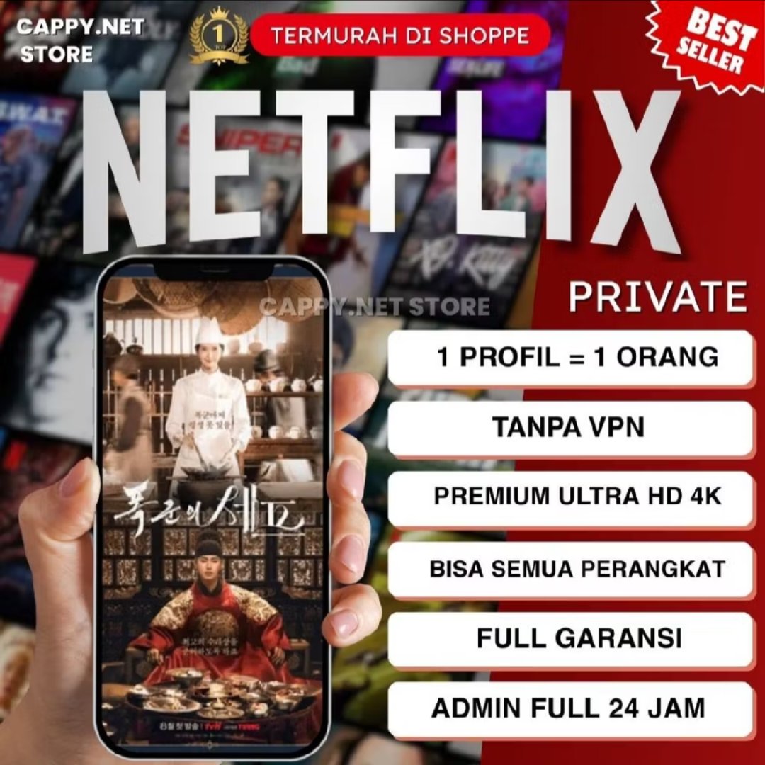 Choco_Meloen's tweet photo. Streaming 4K nggak pake drama? Checkout dari Shopee!
Slot private, legal, &amp; anti-on hold. Biar makin chill maraton drakor seharian. ����✨ #netflix #murah #streamingservice #shopee

Thread promosi https://t.co/r3ltB7ZHpl