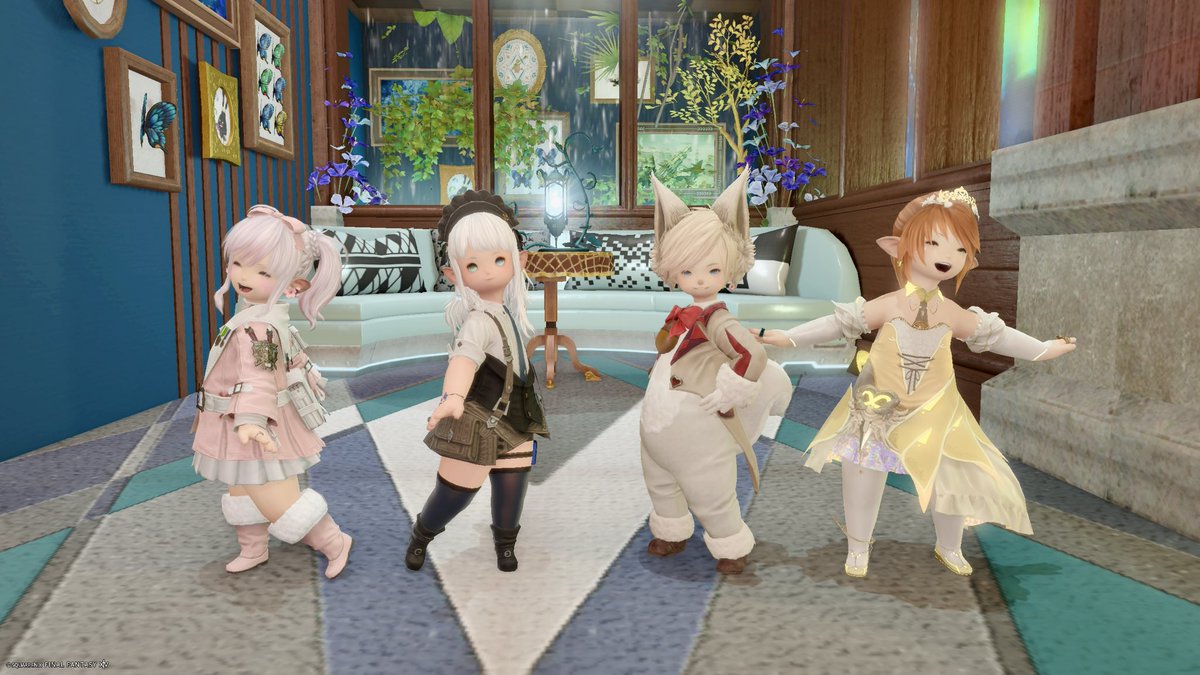nonatetoraff14's tweet photo. ララランウェイ！

乗ってくれてありがとう！！！可愛かった〜🌸
 #Alpheratz_FF14 https://t.co/7im4yXl6ZB