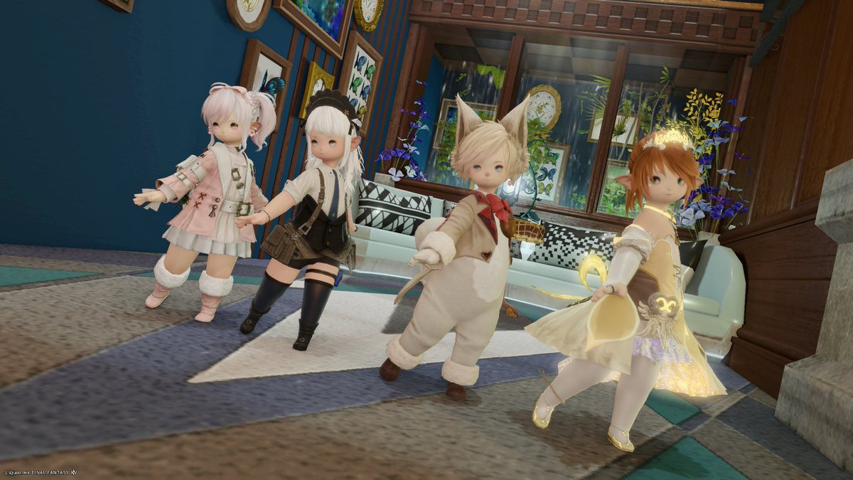 nonatetoraff14's tweet photo. ララランウェイ！

乗ってくれてありがとう！！！可愛かった〜🌸
 #Alpheratz_FF14 https://t.co/7im4yXl6ZB